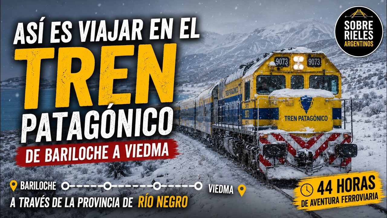 S02E18 | Tren Patagónico: De Bariloche a Viedma #trenpatagonico #bariloche #sobrerielesargentinos