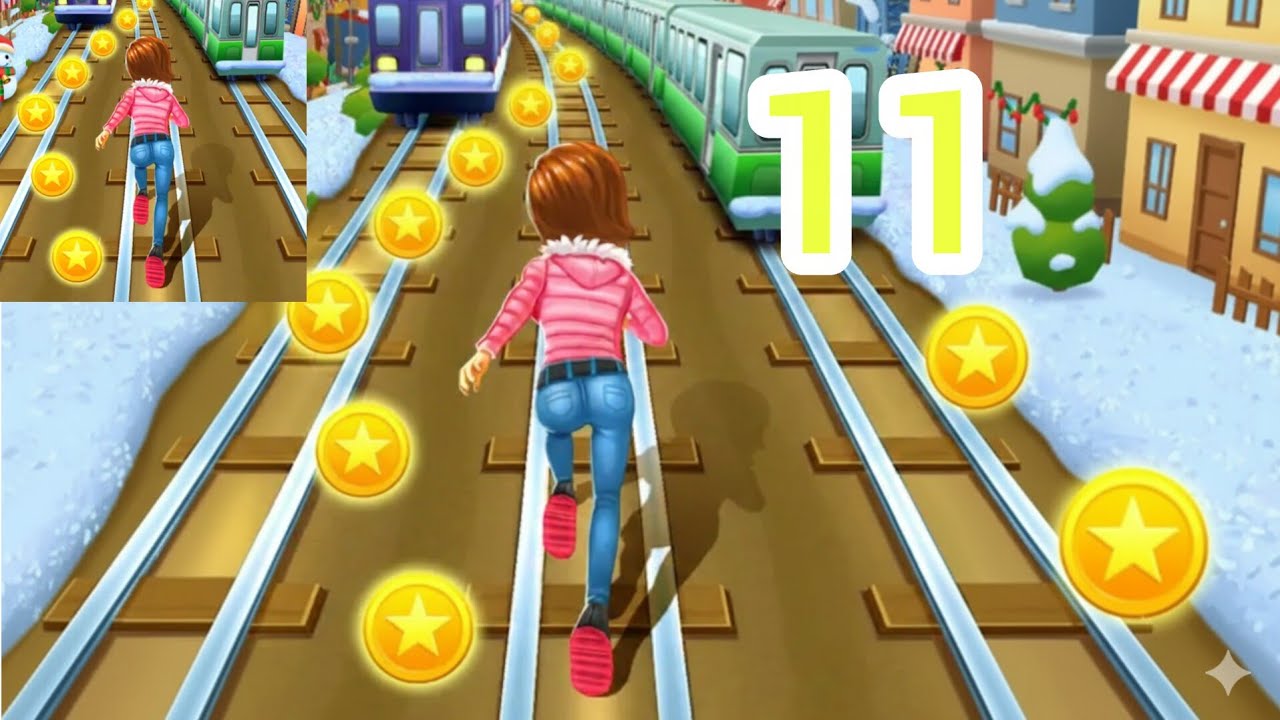 Subway Princess Runner (IOS Android) I Phone Android Gameplay