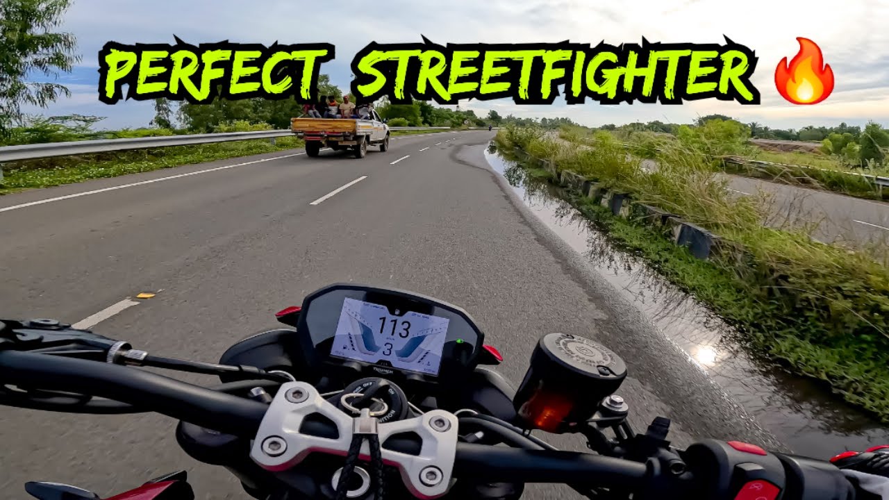 First Ride on the Triumph Street Triple 765 RS – Fell in Love Instantly! ❤️