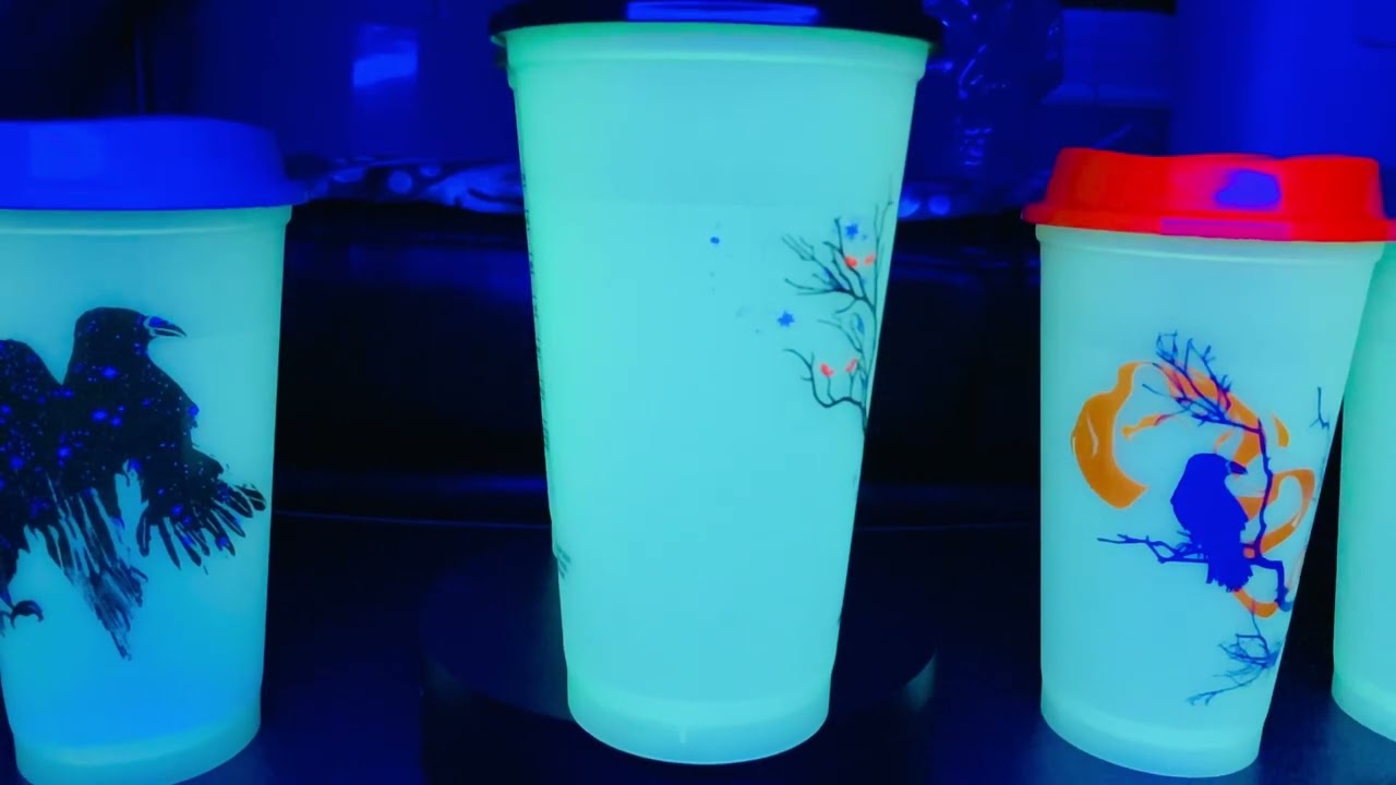 TRICK OR TREAT GLOW IN THE DARK 2022 HALLOWEEN CUPS FROM STARBUCKS!!!!!!🔥🔥🔥🔥🔥🔥🔥🔥🔥🔥🔥🔥🔥🔥