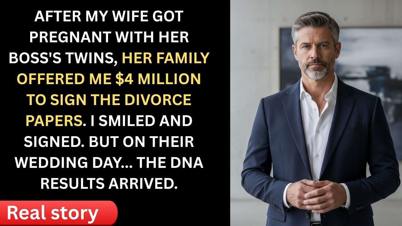 My Wife Got Pregnant by Her Boss — They Paid Me $4M to Leave… Then the DNA Results Came