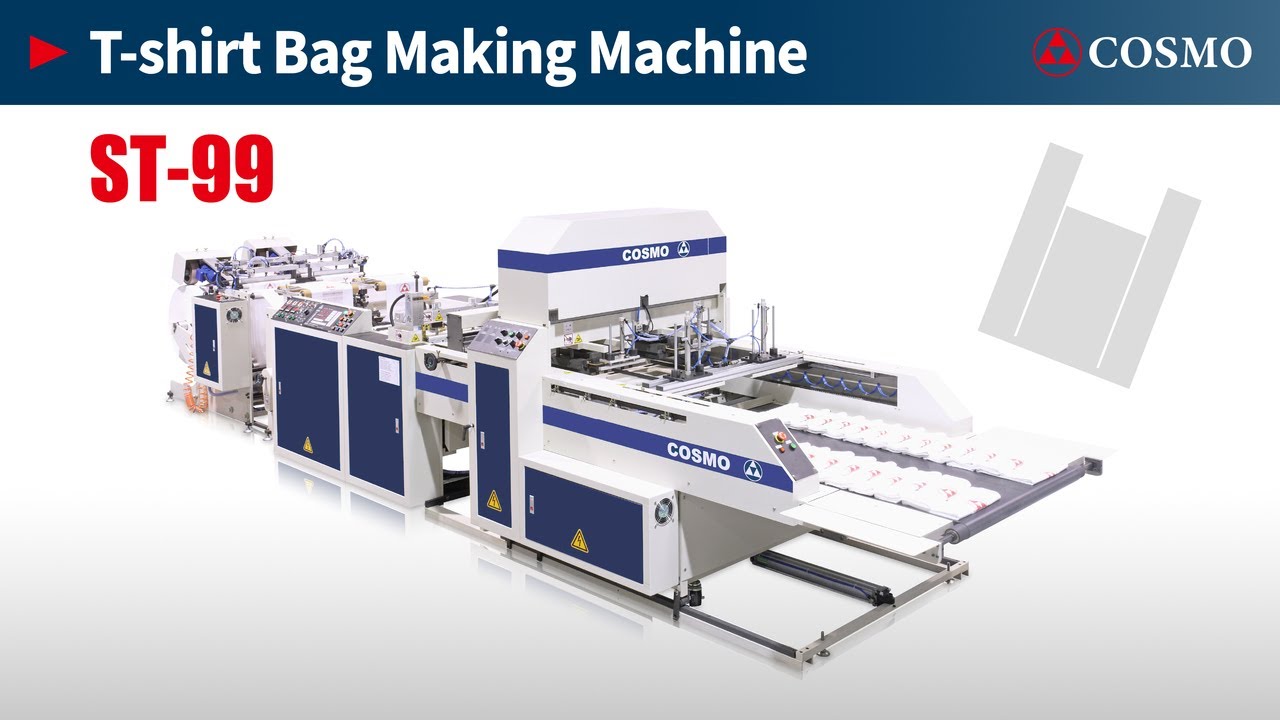 【COSMO】T-shirt Bag Making Machine：ST-99