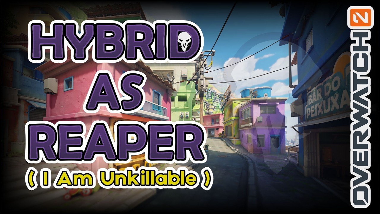 Overwatch 2: Hyybrid as Reaper - I Am Unkillable