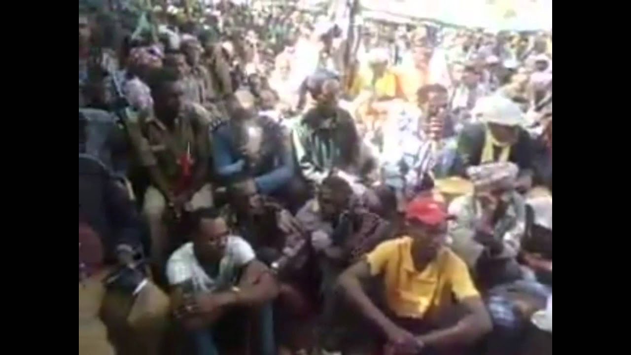 Residents of Northern Gonder hold rally against Ethiopian government   December 2015   EthioTube