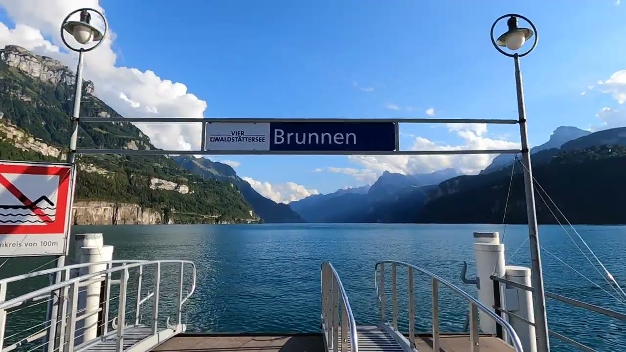 From Luzern to Brunnen by boat