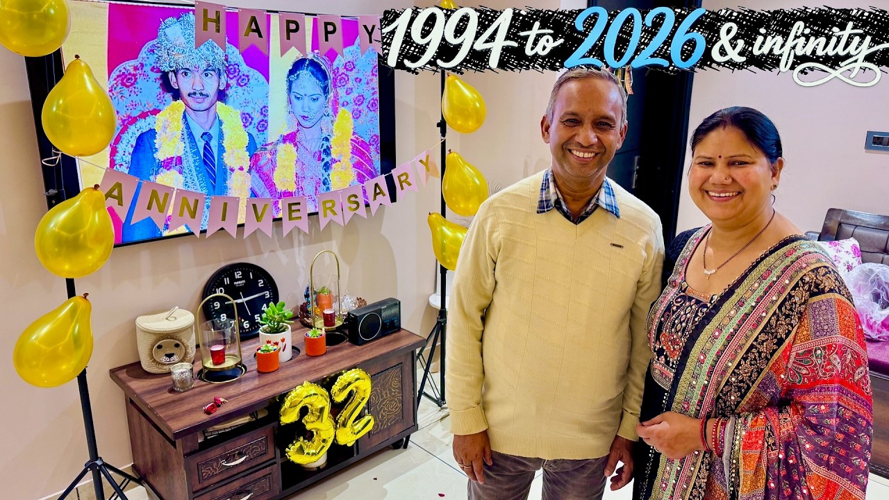 Anniversary का Surprise Celebration 🎁 Alka Suyash Aswal