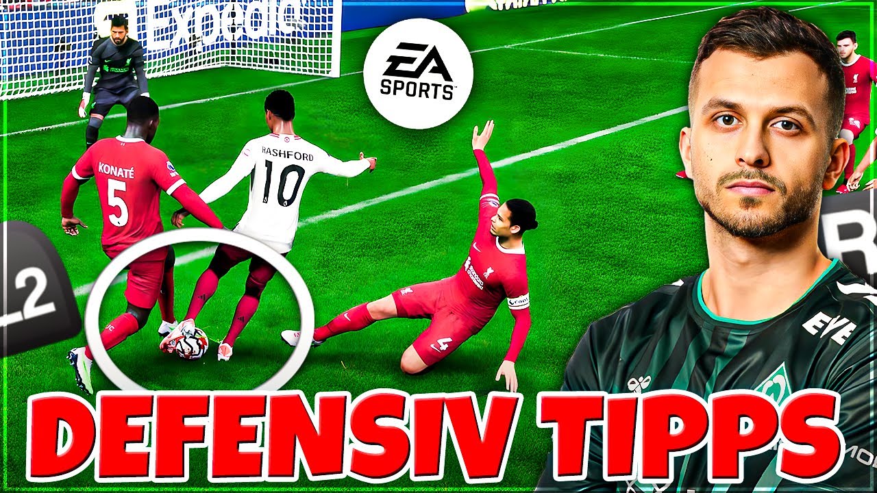 EA FC 24: 10 TIPPS FÜR DIE DEFENSIVE🔴 100% BESSER VERTEIDIGEN 👀