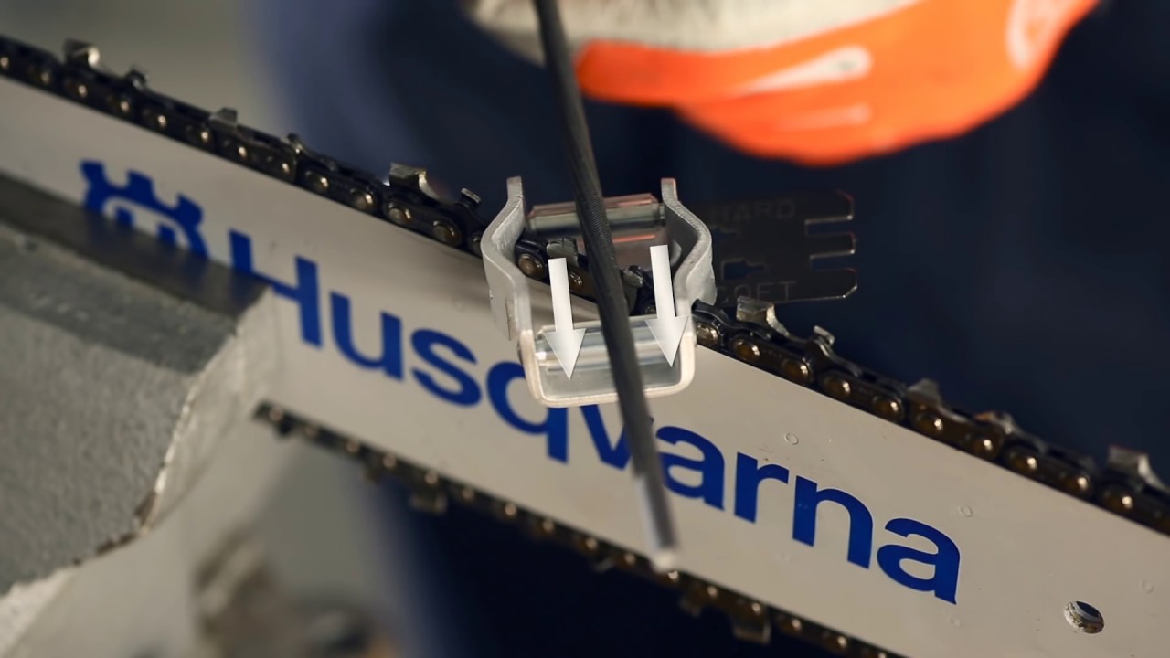 Comment affûter la chaîne de votre tronçonneuse Husqvarna?