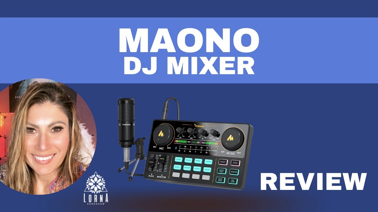 MAONO Audio Interface with DJ Mixer and Sound Card Review