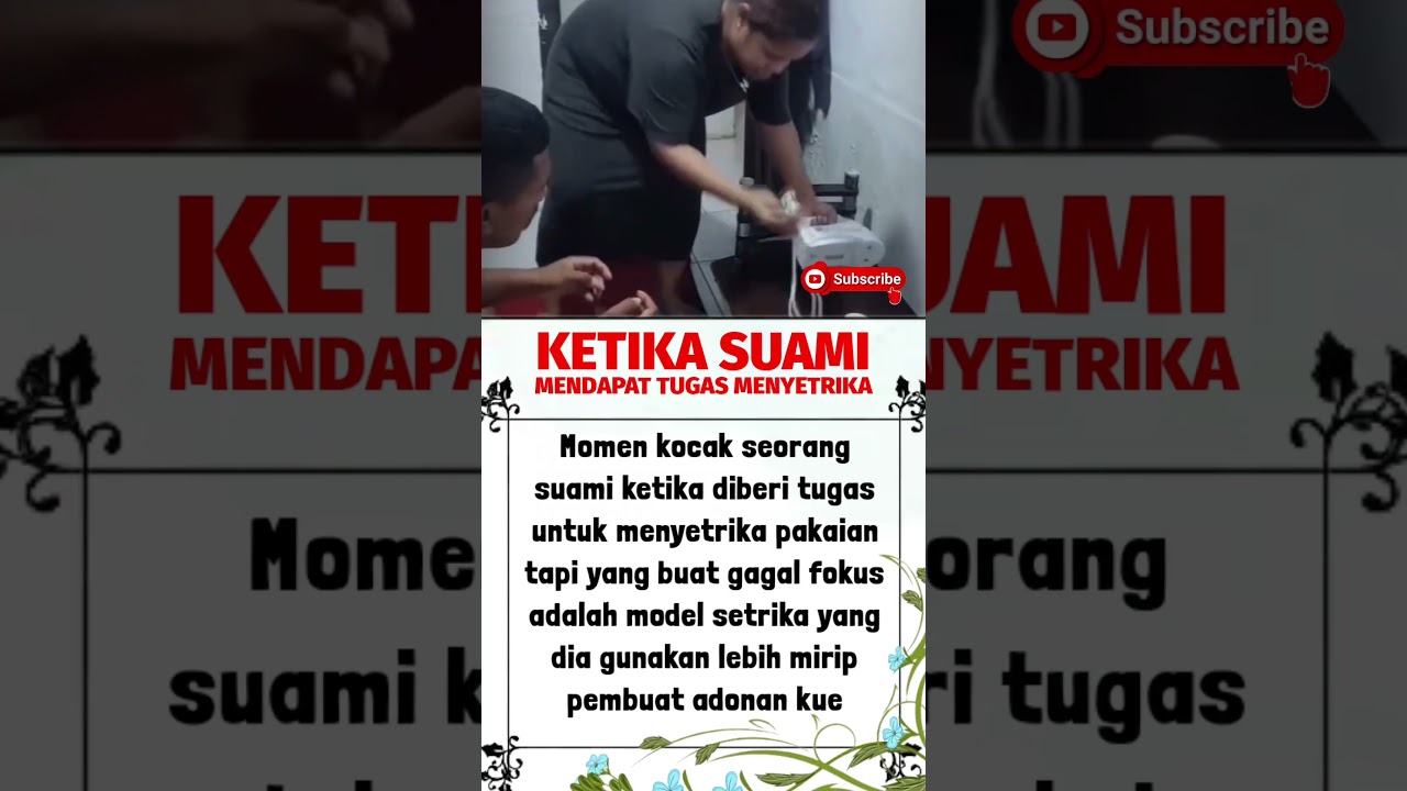 KETIKA SUAMI MENYETRIKA #suami #istri #suamiistri #keluarga #rumahtangga #pernikahan #edukasi