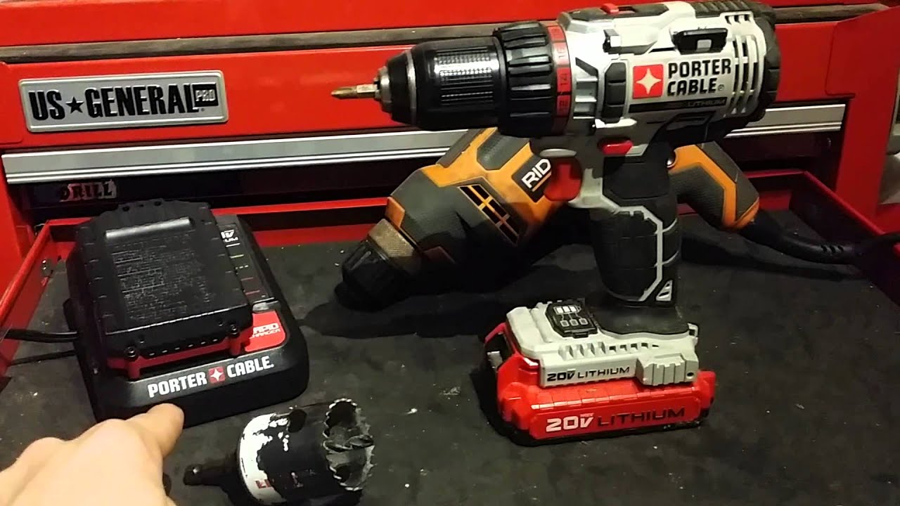 Porter Cable 20V Max Li Cordless Drill