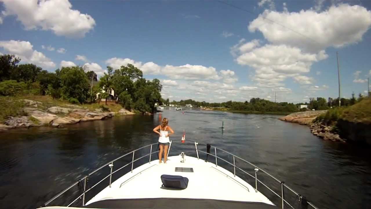 Ups & Downs Boating Through Lock 45