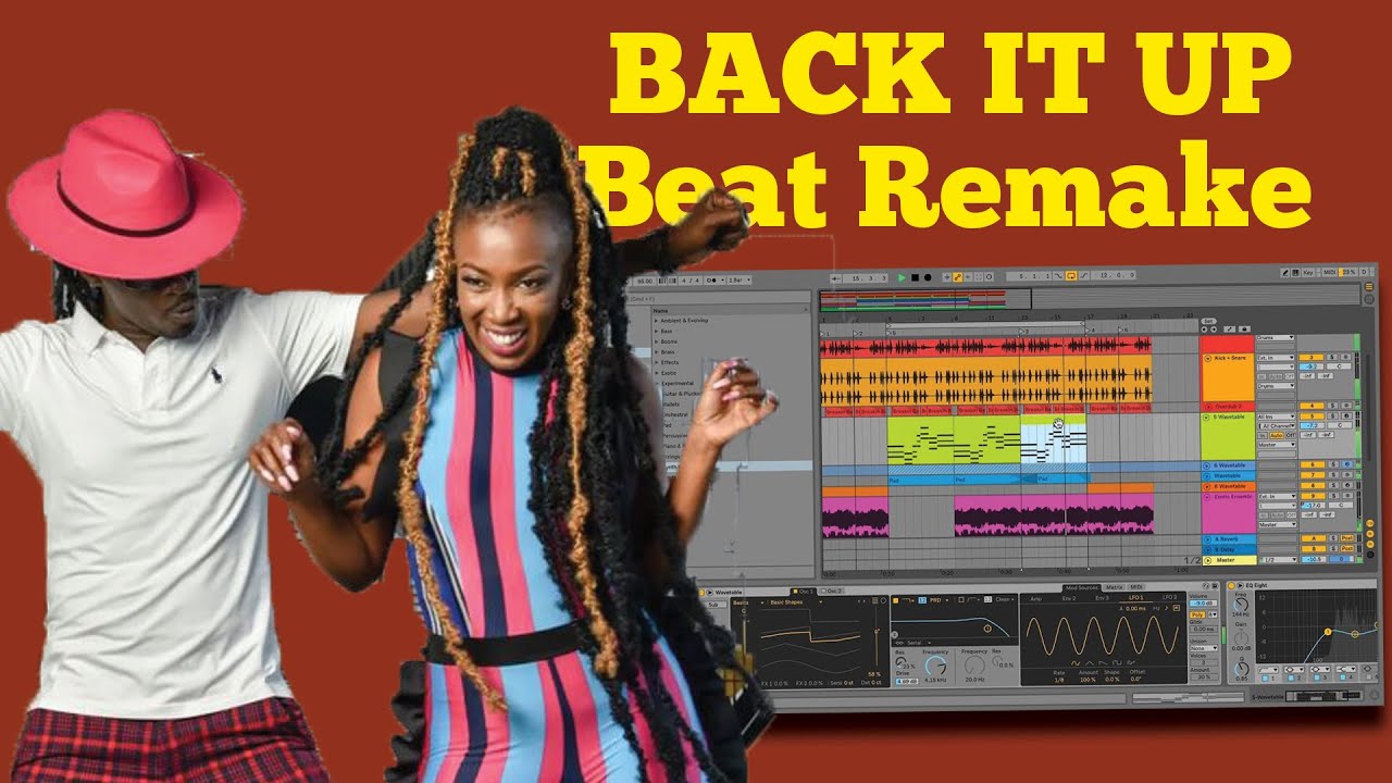 How To Produce Back It Up Nameless Ft Wahu (Beat Remake) Afro beats, Bongo Beats, African Pop