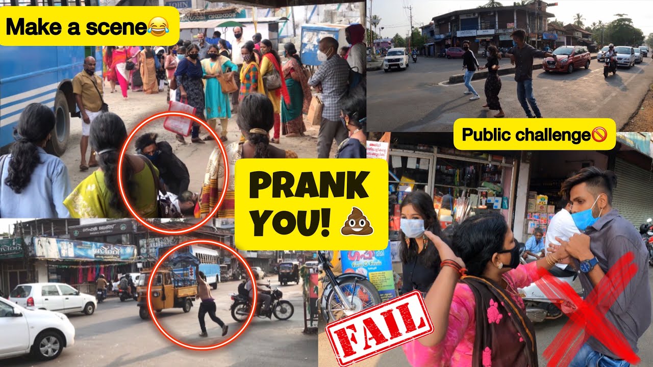 MAKE A SCENE😂 | PUBLIC CHALLENGE🔥 | MANAVALAN MEDIA | PRANK 😝