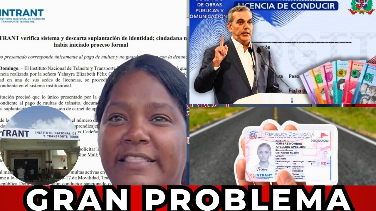 LICENCIAS DE CONDUCIR UN GRAN PROBLEMA