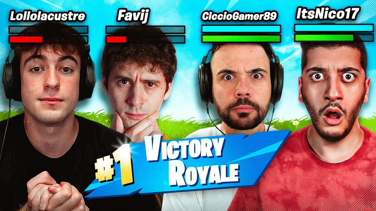LOLLO, CICCIO, FAVIJ e NICO su FORTNITE.. 🤯 (MULTIVERSO)