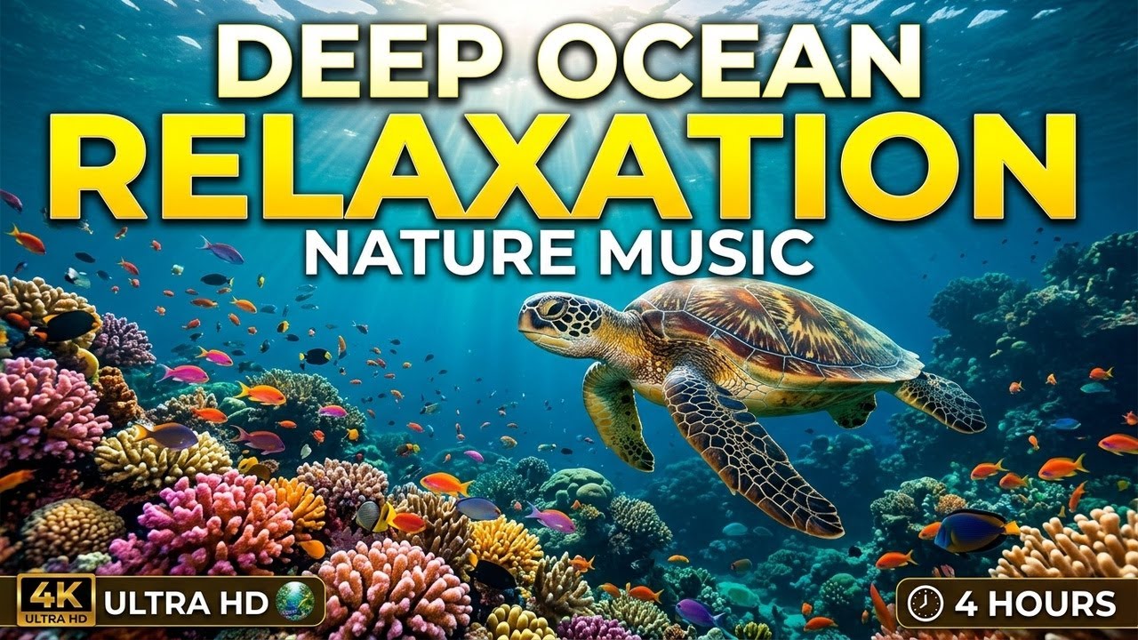 Deep Sea Serenity 🌊 • Relaxation Music for Sleep 😌 • Gentle Waves and Peaceful Night Dreams 🌙