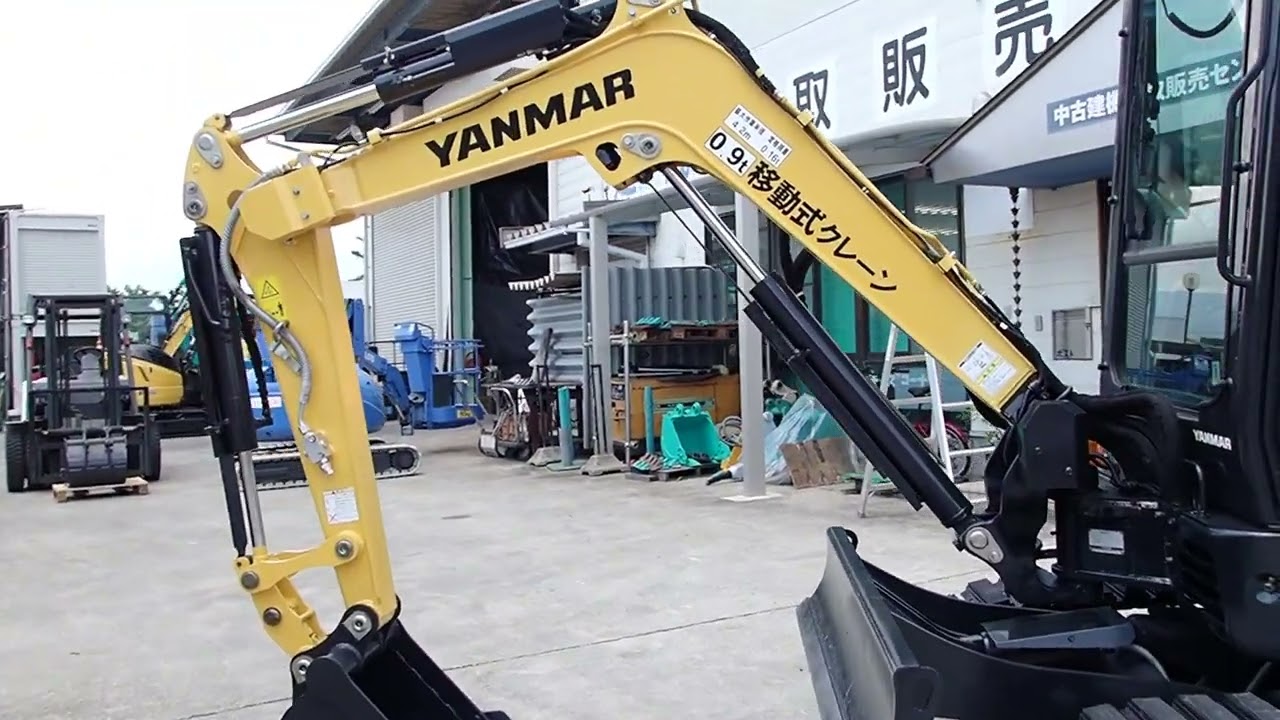 【A2652】ヤンマー　VIO30-6　2020年/1018HR　中古ユンボ