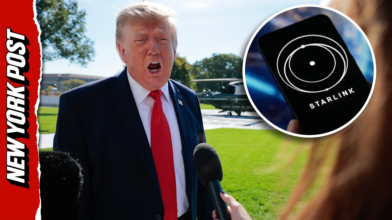 Reporter Directly Asks Trump Who Ordered Starlink Restrictions In Ukraine
