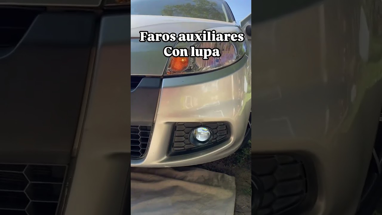 Faros auxiliares universales con lupa LED &ndash; 120 000 l&uacute;menes  Iluminaci&oacute;n #led #tutorial  #viralvideo