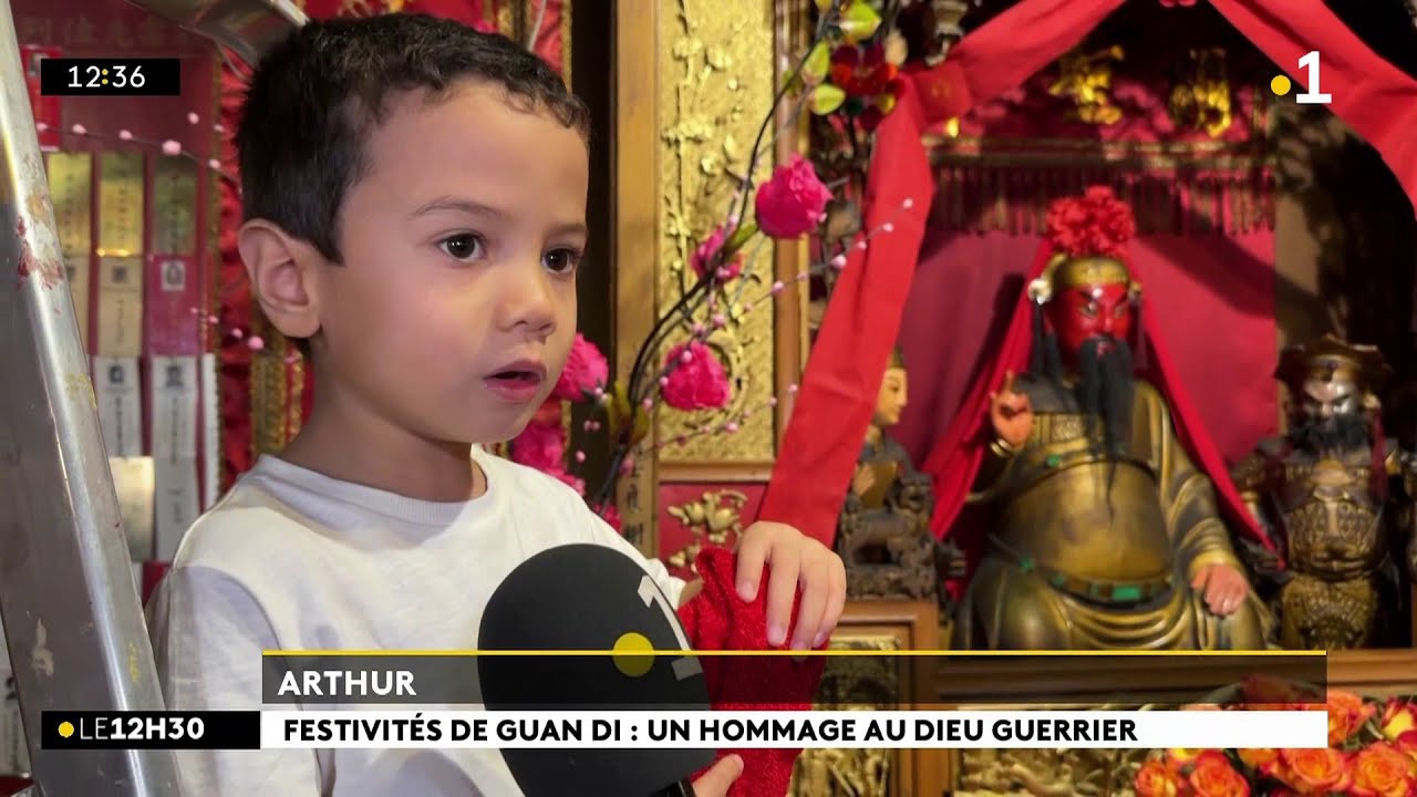 La communauté chinoise de La Réunion rend hommage à Guan Di