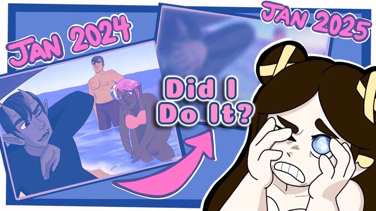 Did I Improve My Art in a Year?!? // 2025 Art Goals