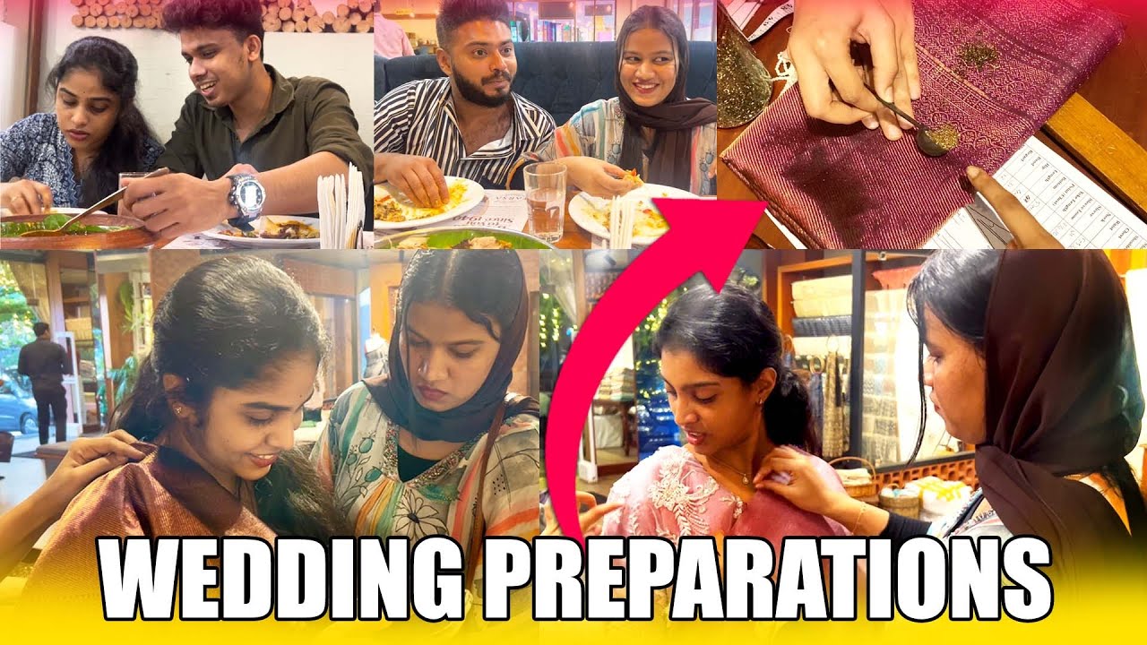 കല്യാണം അടുത്തു ❤️ Last Minute Wedding Preparations 😍 | Bride Blouse Designing | Pullothi