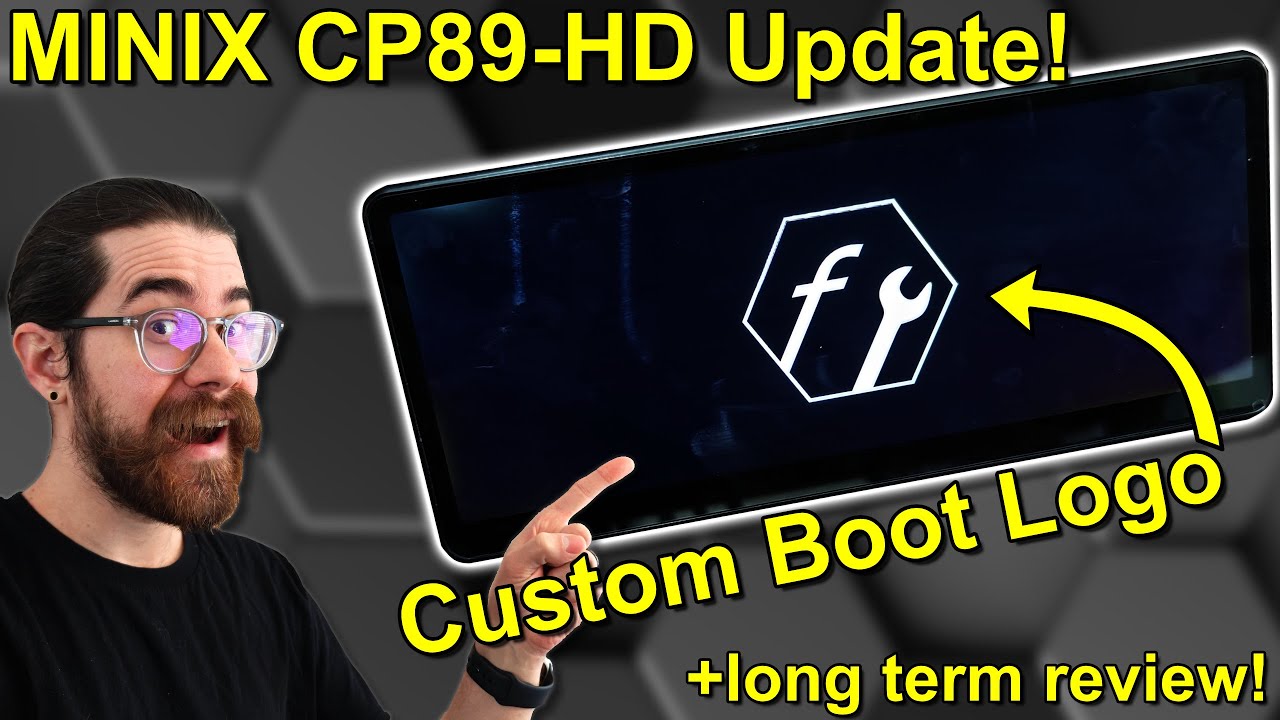 Customizing my 60 fps CarPlay Screen! &ndash; MINIX CP89-HD Firmware Update and Custom Boot Logo!