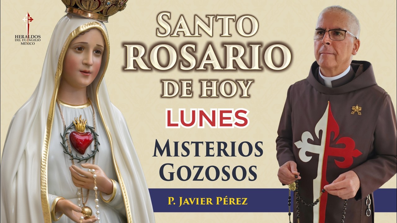 Santo Rosario de Hoy | Lunes 9 de Marzo - Misterios Gozosos #rosariodehoy