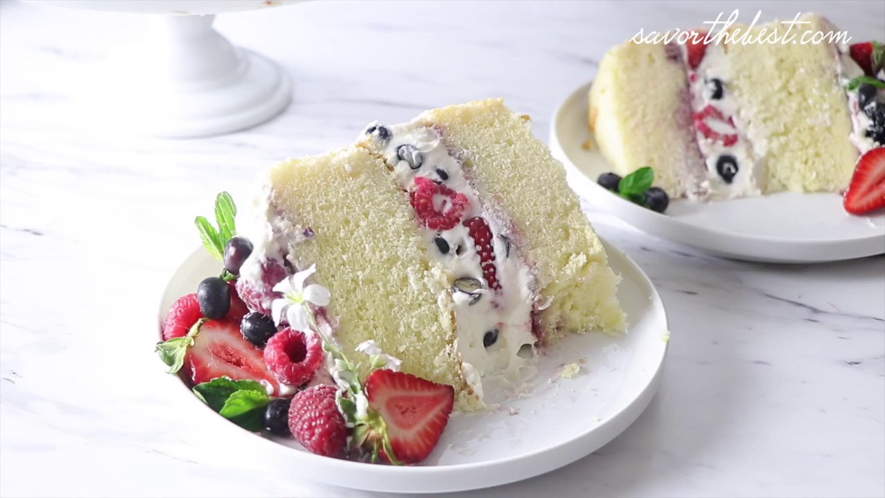 hot milk sponge cake