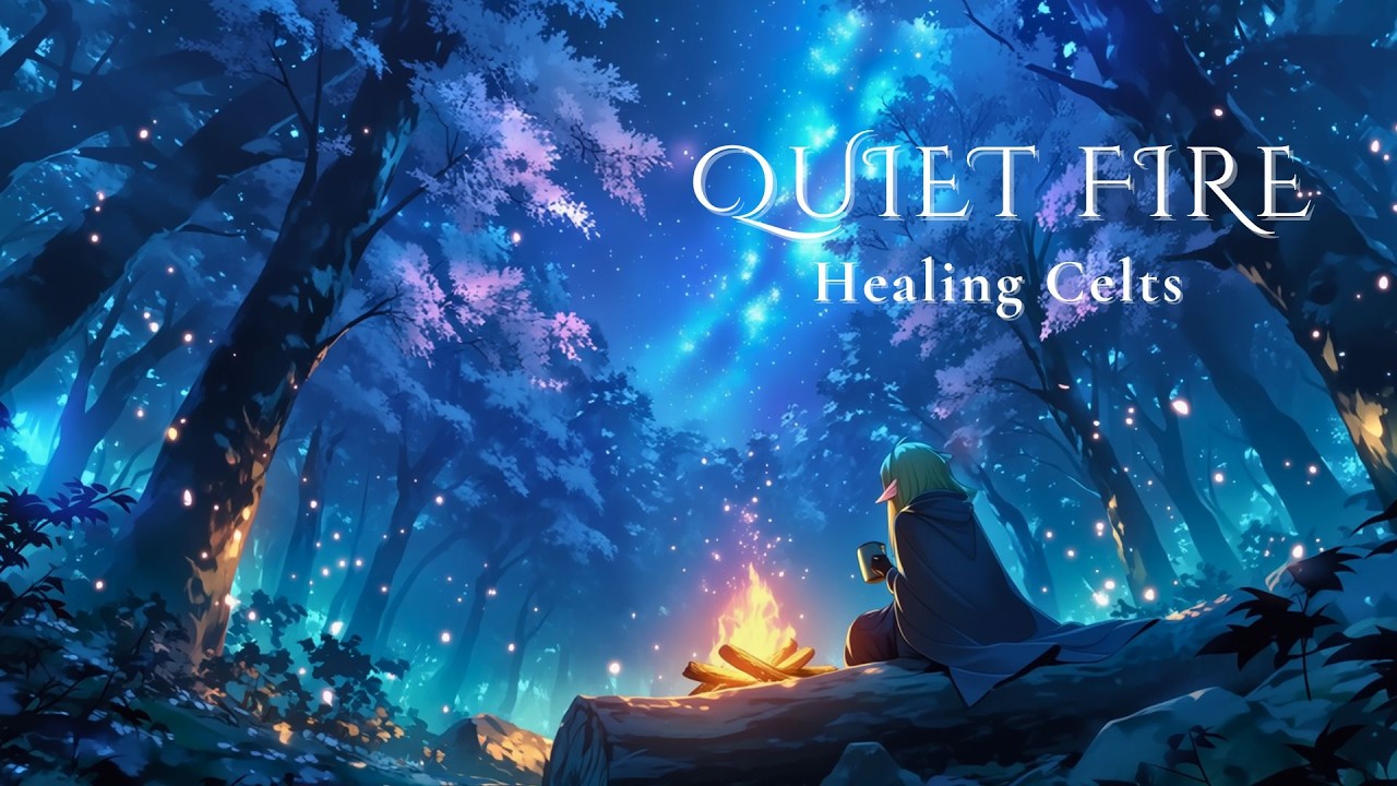 Around the Fire of Quiet Stars | Healing Celtic Music for Sleep and Relaxation