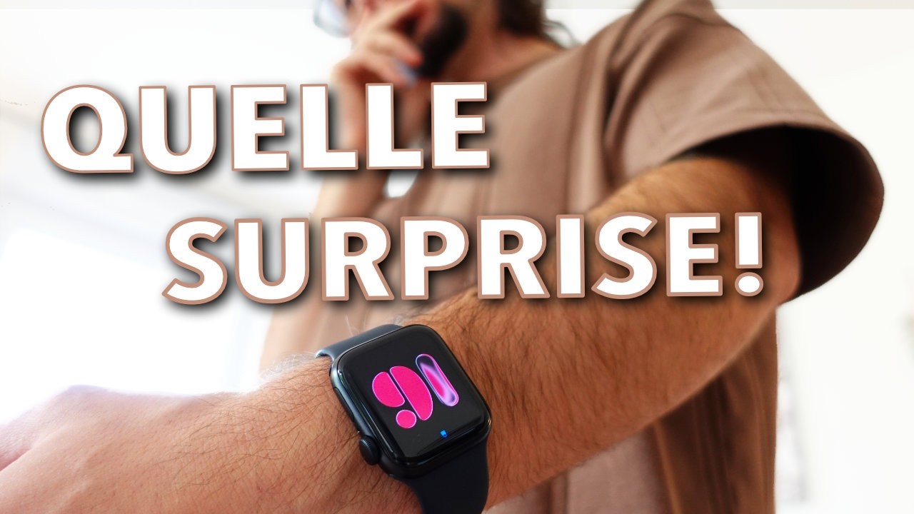 Test Apple Watch SE3 : ma première Apple Watch