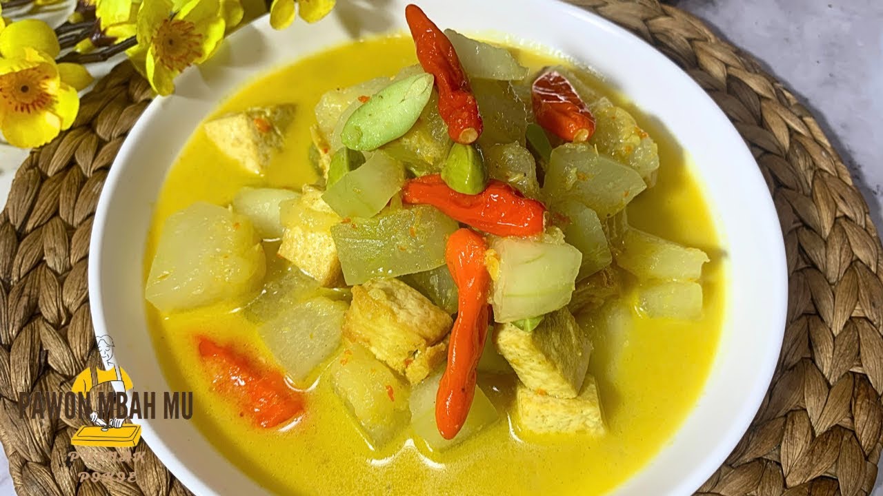 RESEP SAYUR BLIGO KUNDUR SANTAN, PEDAS DAN ENAK