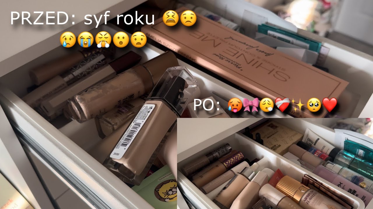 syf jakich mało- sprzątanie toaletki