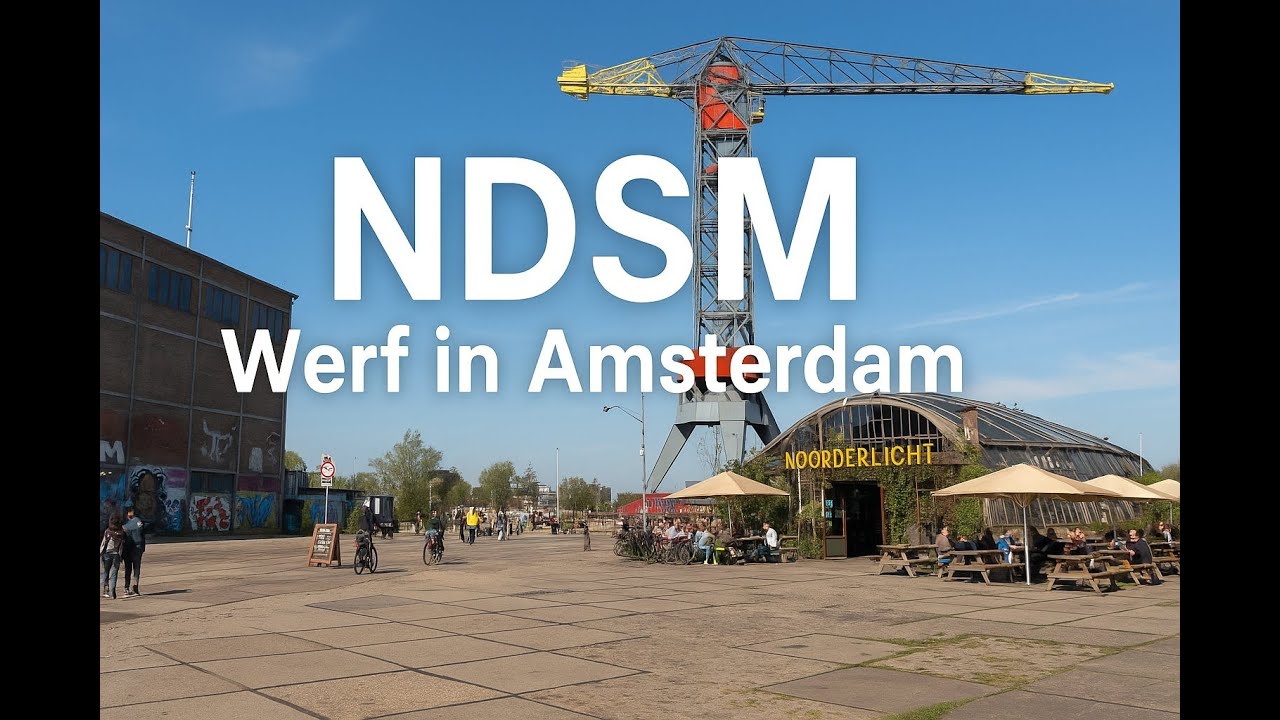 'NDSM Werf in Amsterdam' AI drone and POV
