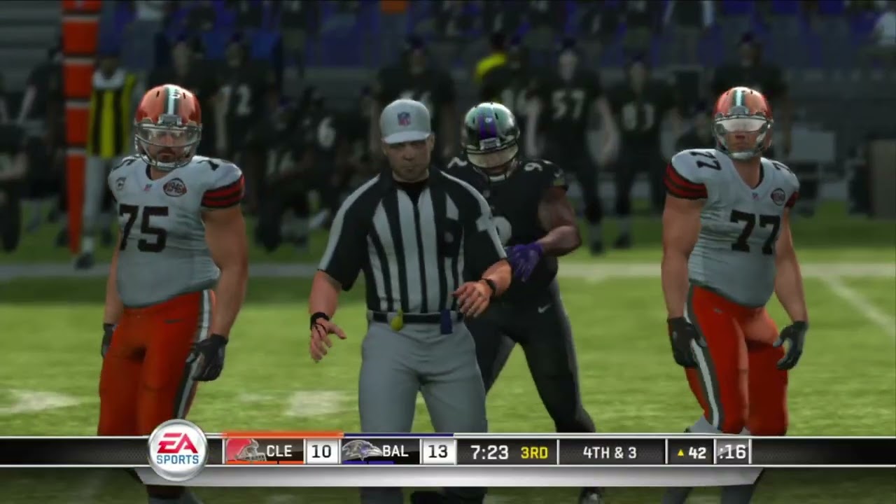 Reborn Sports Network Presentation -Madden 11 Mod yr 1 Ravens vs. Browns (Part 4/6)