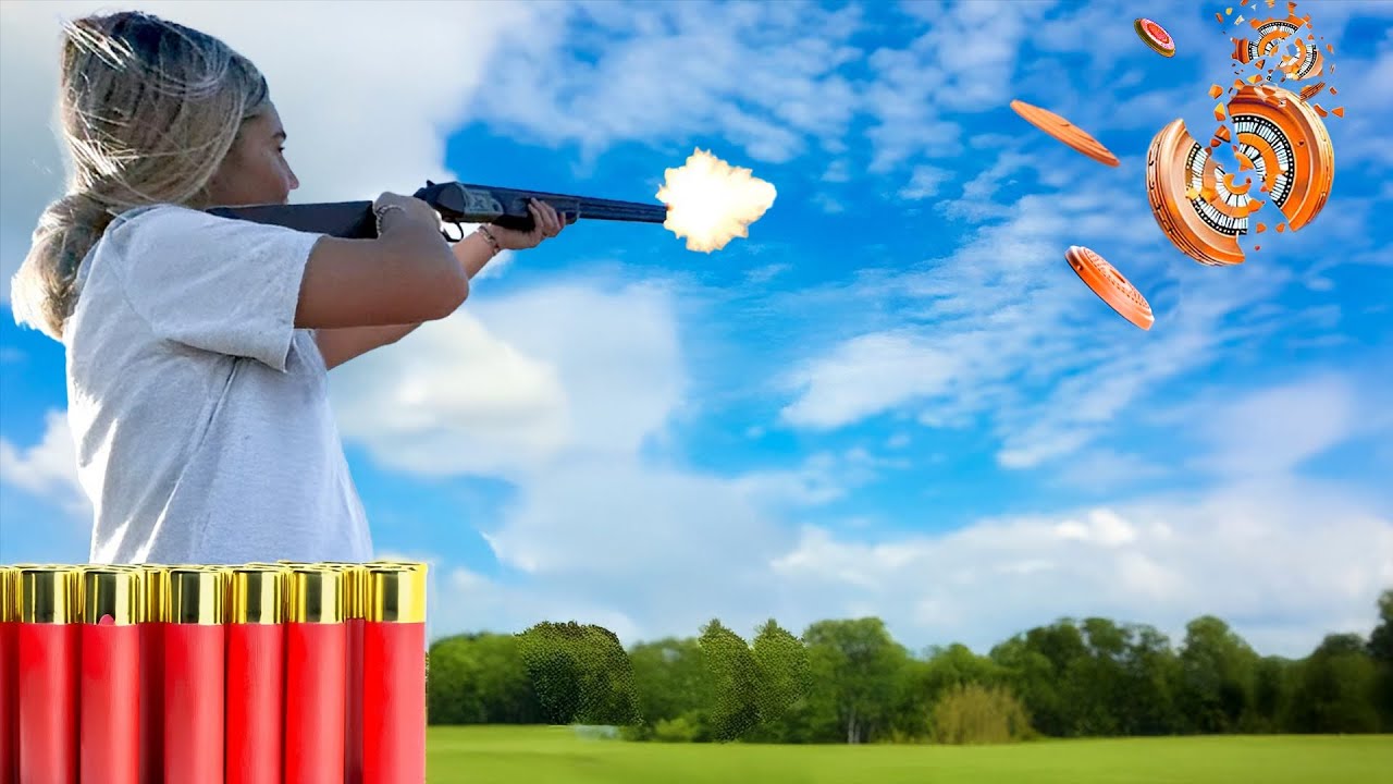 EXTREME IDENTICAL TWINS SHOOTING CHALLENGE: WHOSE BETTER?