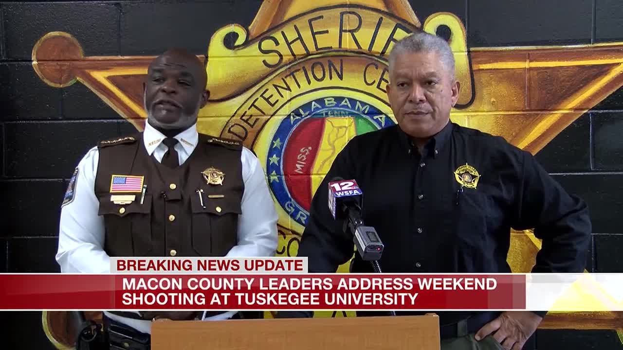 Macon County sheriff, EMA director address Tuskegee University campus shooting