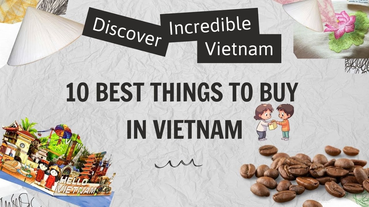 10 best things to buy in Vietnam || Vietnam souvenirs