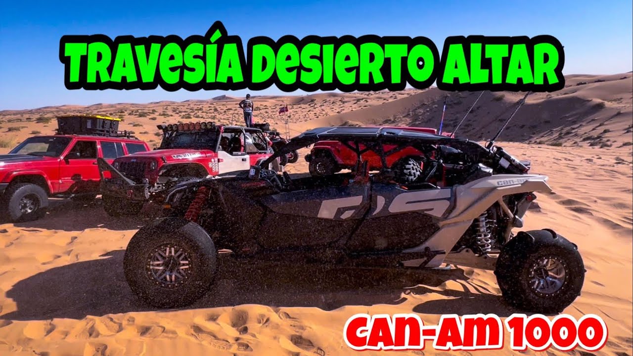 Пересечение пустыни Алтарь на Can-Am 1000 от Waldys Off Road