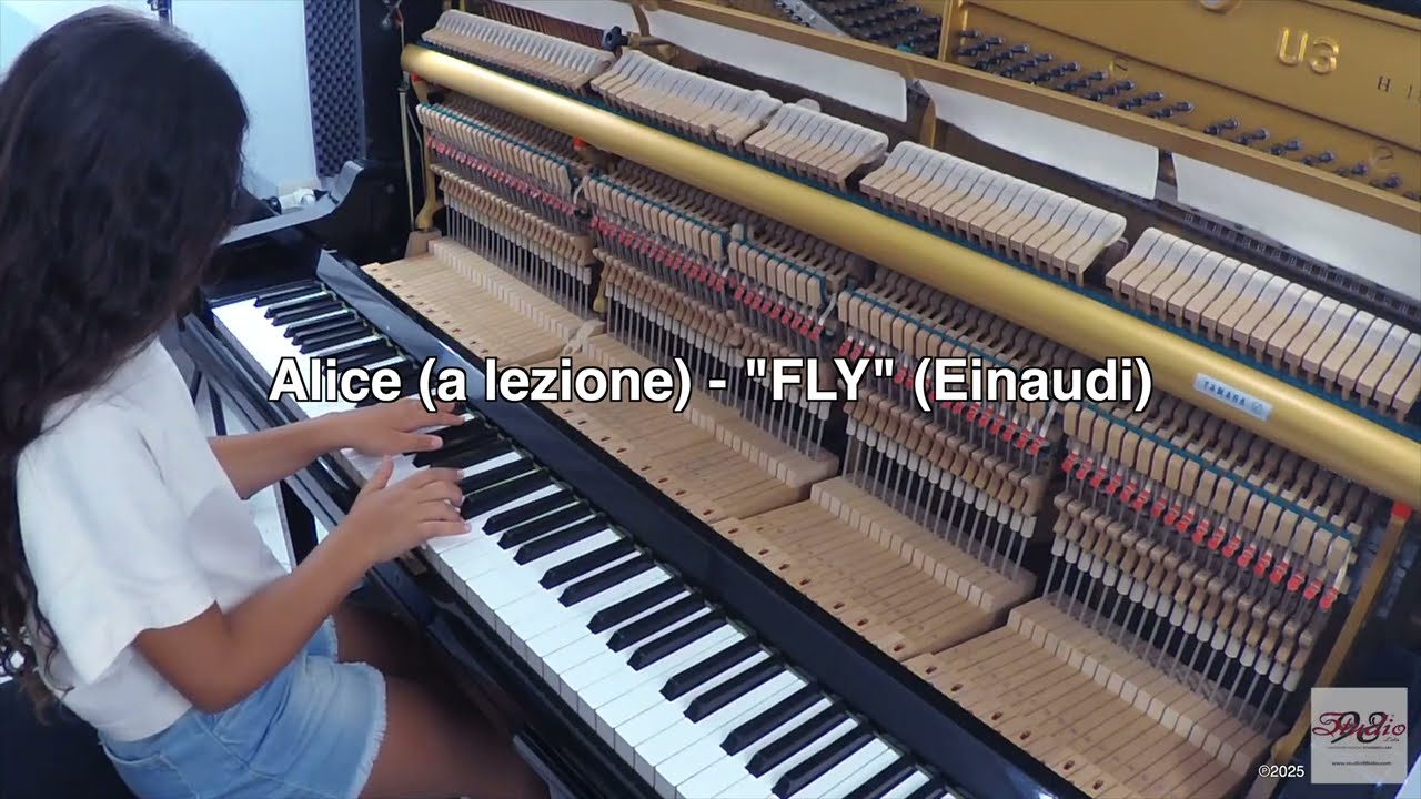 Einaudi - FLY - Piano Cover by Alice (Allieva Studio98)