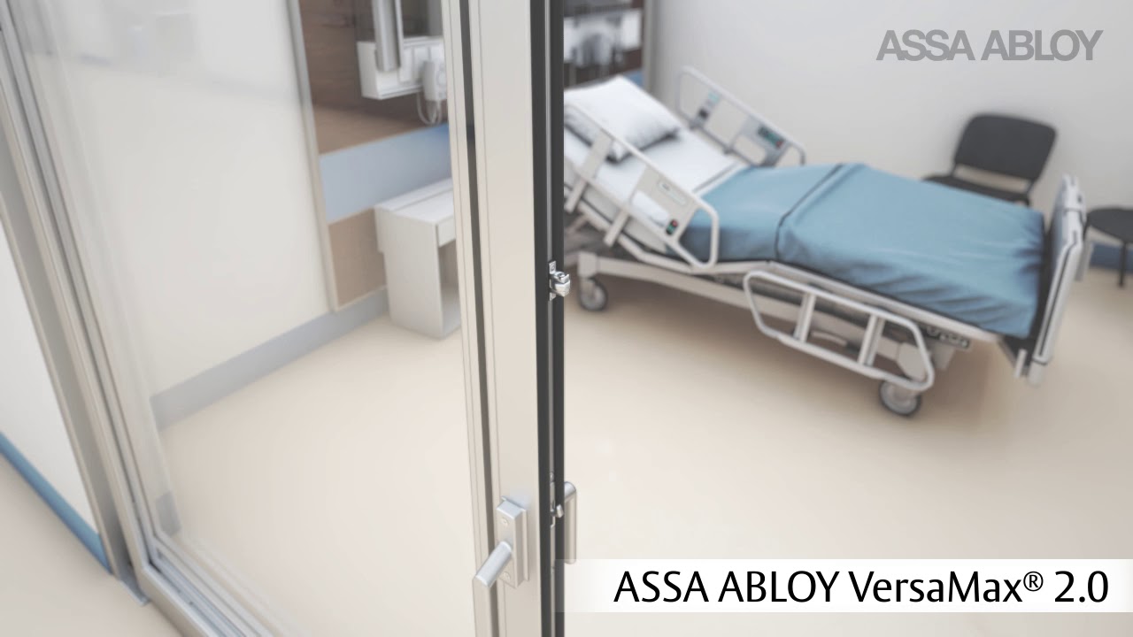 ASSA ABLOY VersaMax 2.0 ICU/CCU door – Designed for the future of healthcare