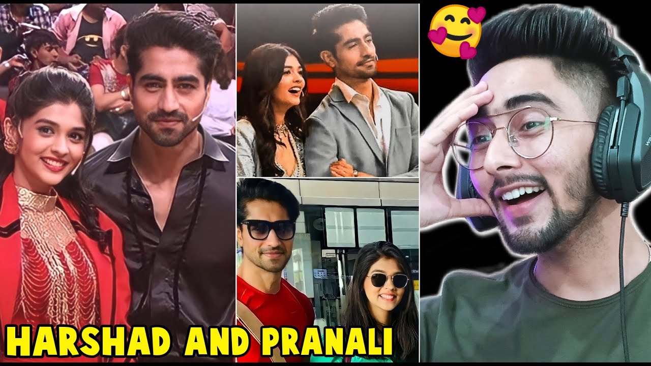 Harshad Chopda and Pranali Rathod yeh rishta kya kehlata hai