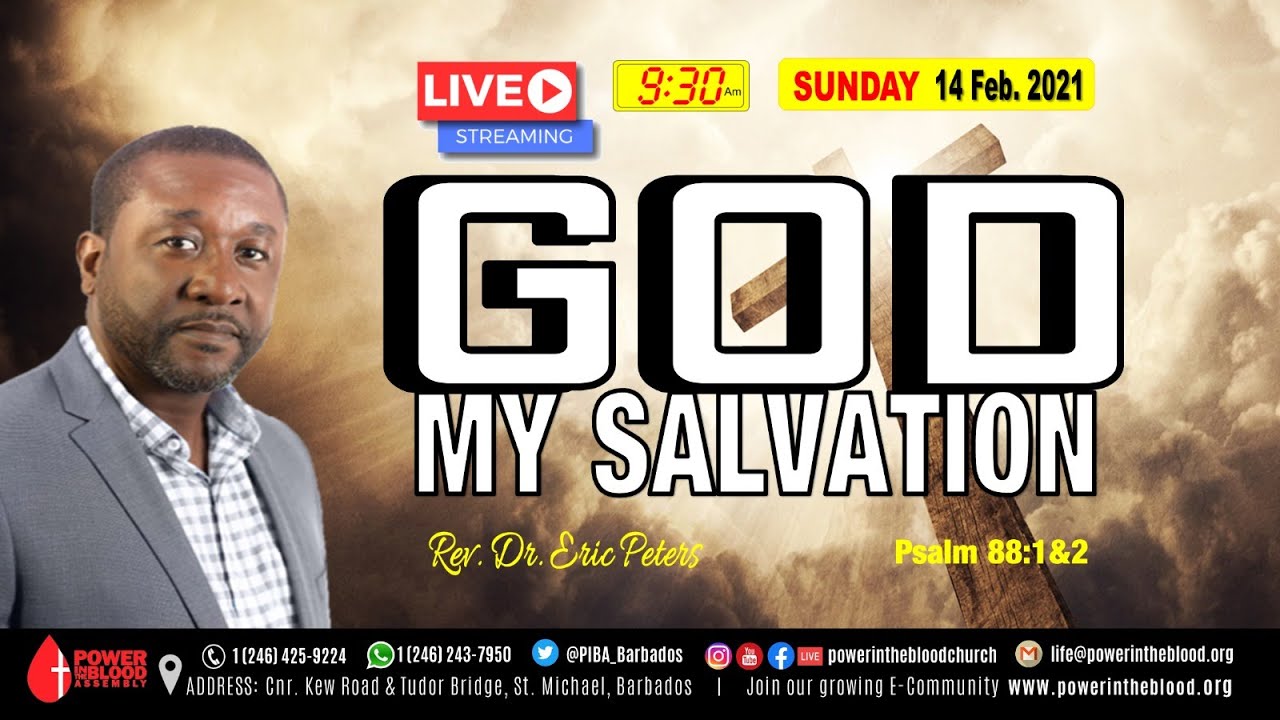 God My Salvation | Psalm 88:1&2 | Rev. Dr. Eric Peters
