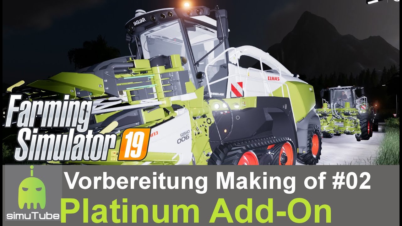 LS19 Making of Platinum Add-On  #02- Gameplay German HD