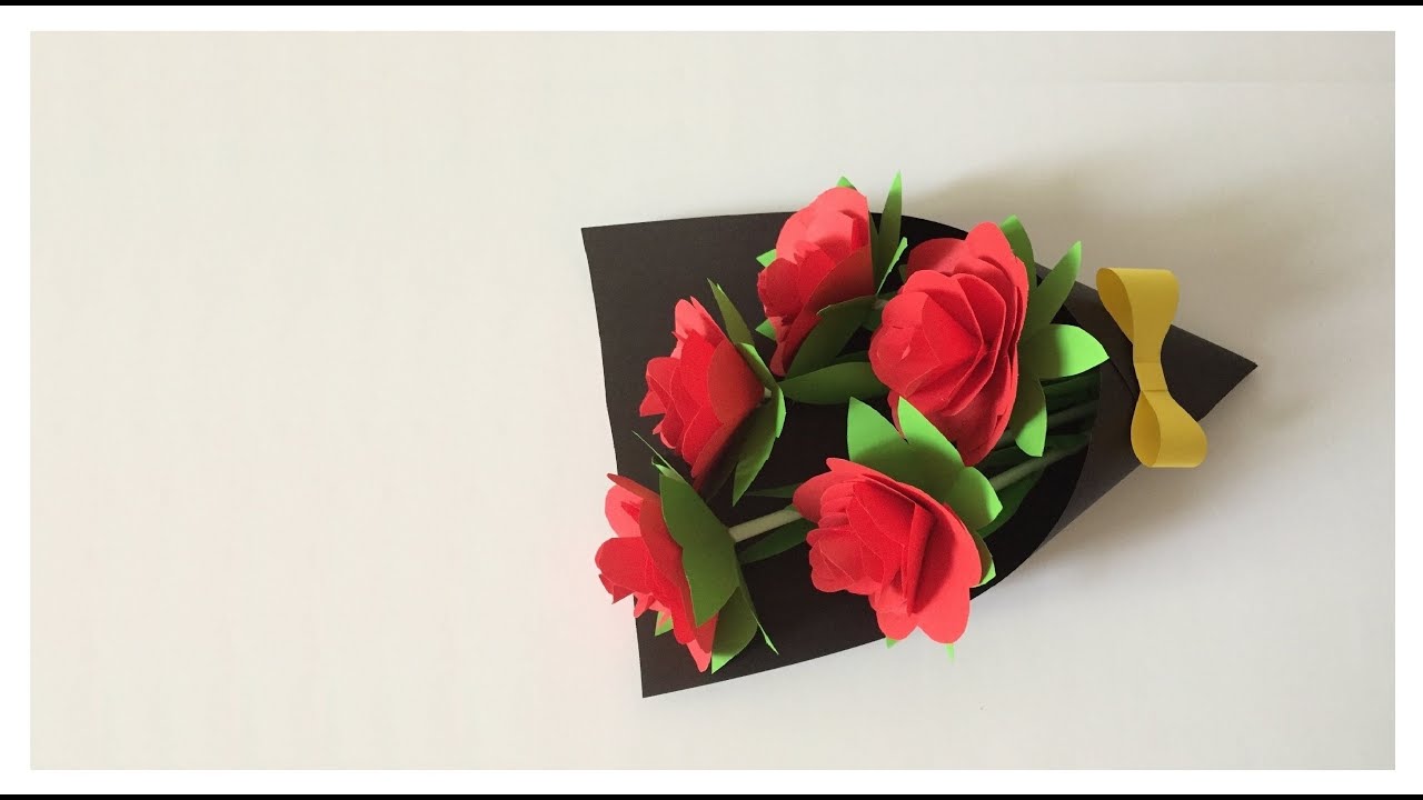 Paper Flower Bouquet | DIY Craft