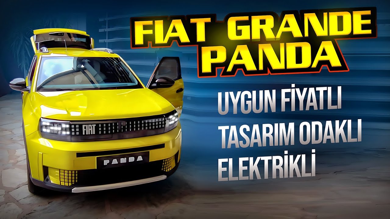 Tasarım İyi Bir Elektrikli Olmaya Yeter mi? Fiat Grande Panda Değerlendirme