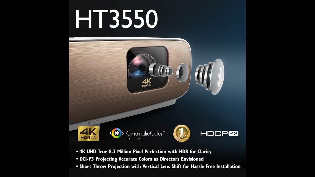 BenQ HT3550 4K Home Theater Projector with HDR10 review