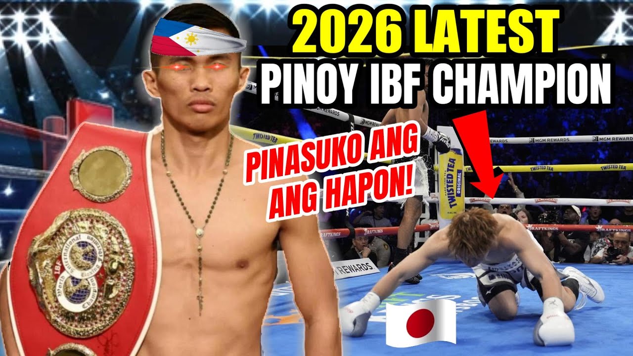 2026 LATEST PINOY IBF CHAMPION! HAPON DUROG ANG MUKHA | PINASUKO SA BALWARTE!