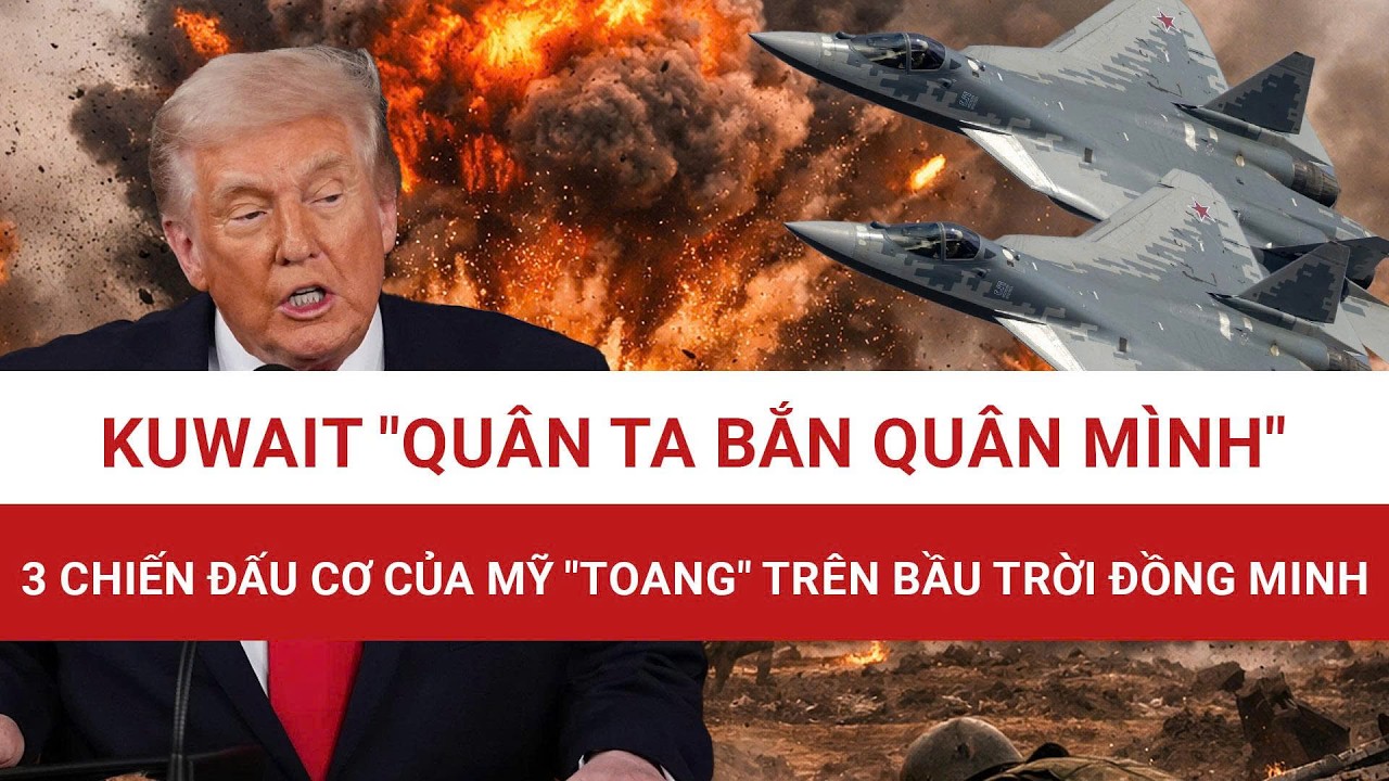 CHẤN ĐỘNG: 3 Tiêm Kích F-15E Của Mỹ Bị Kuwait Bắn Nhầm: Toàn Cảnh sự cố 